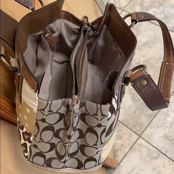 Coach satchel. NWOT. Never used. - Picture 3 of 3